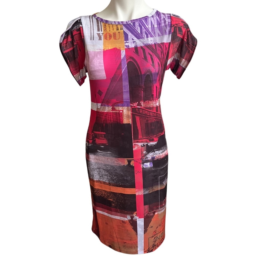 La Galeriste wearable art midi dress - size small